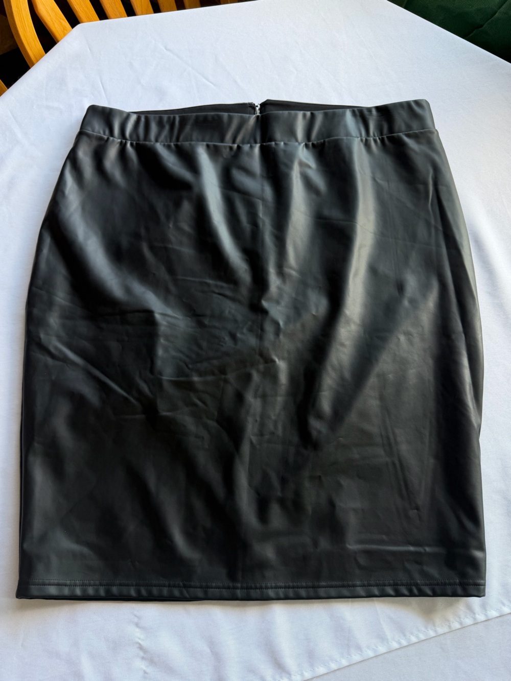 Studio Collection By Torrid Plus Size Black Faux Leather Pencil Skirt. Size 3X